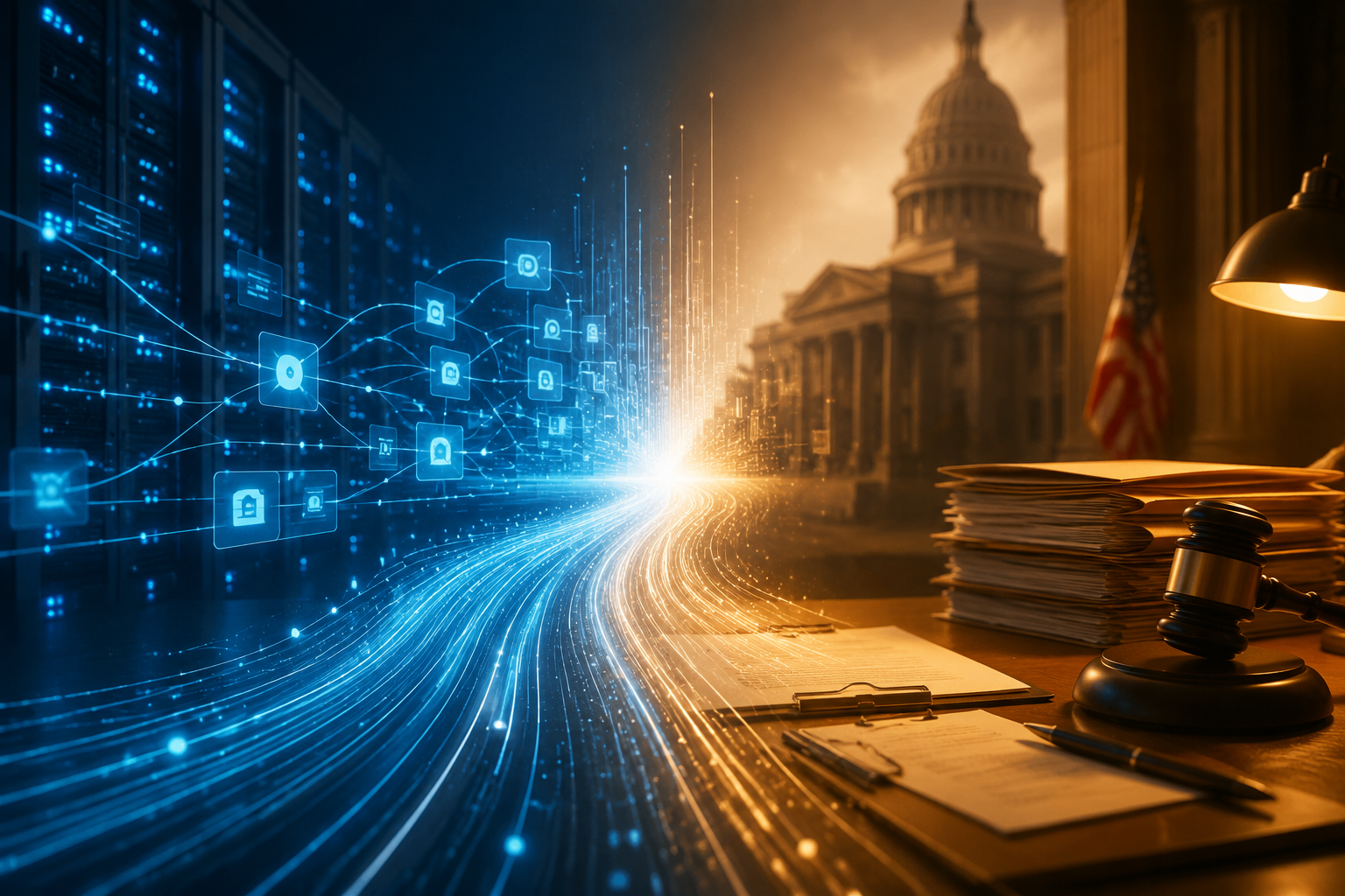 AI claims processing infrastructure converging with VA disability policy documents