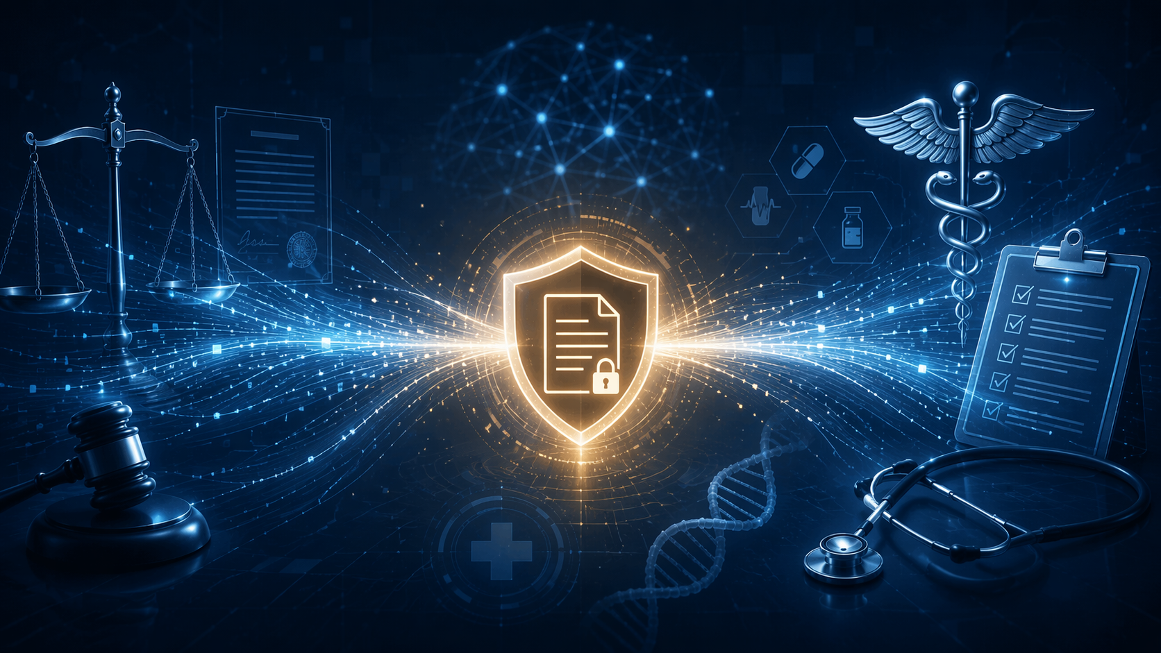 Legal and medical regulatory streams converging on a data provenance shield