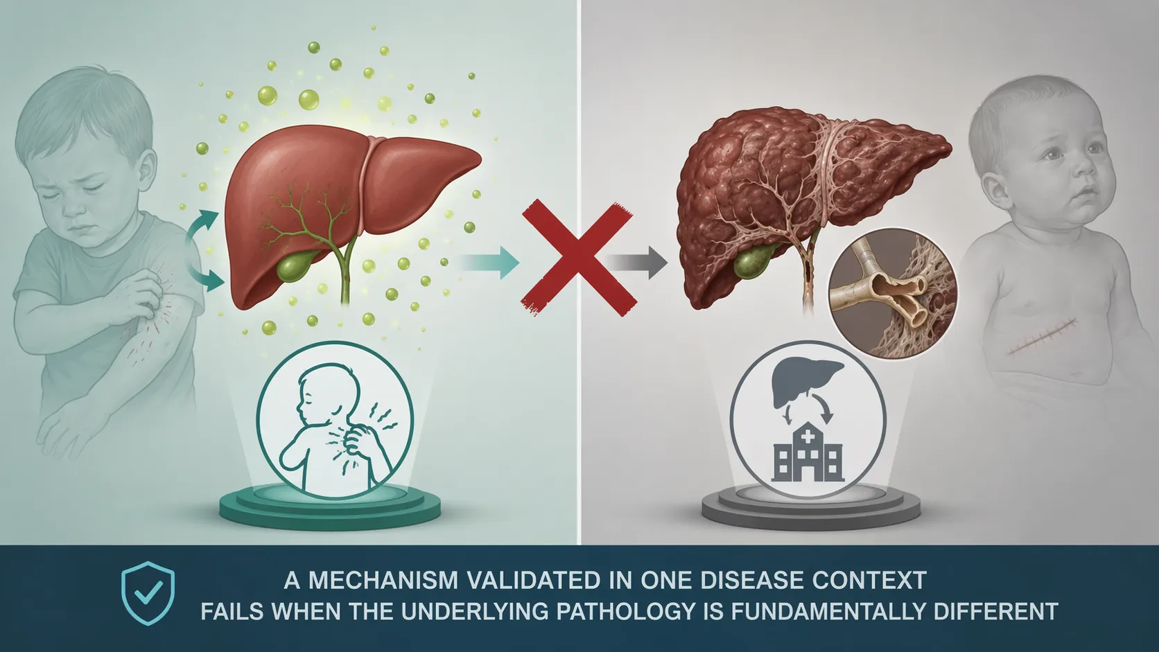 Comparison of PFIC and Alagille syndrome bile acid accumulation with post-Kasai biliary atresia fibrosis and transplant risk