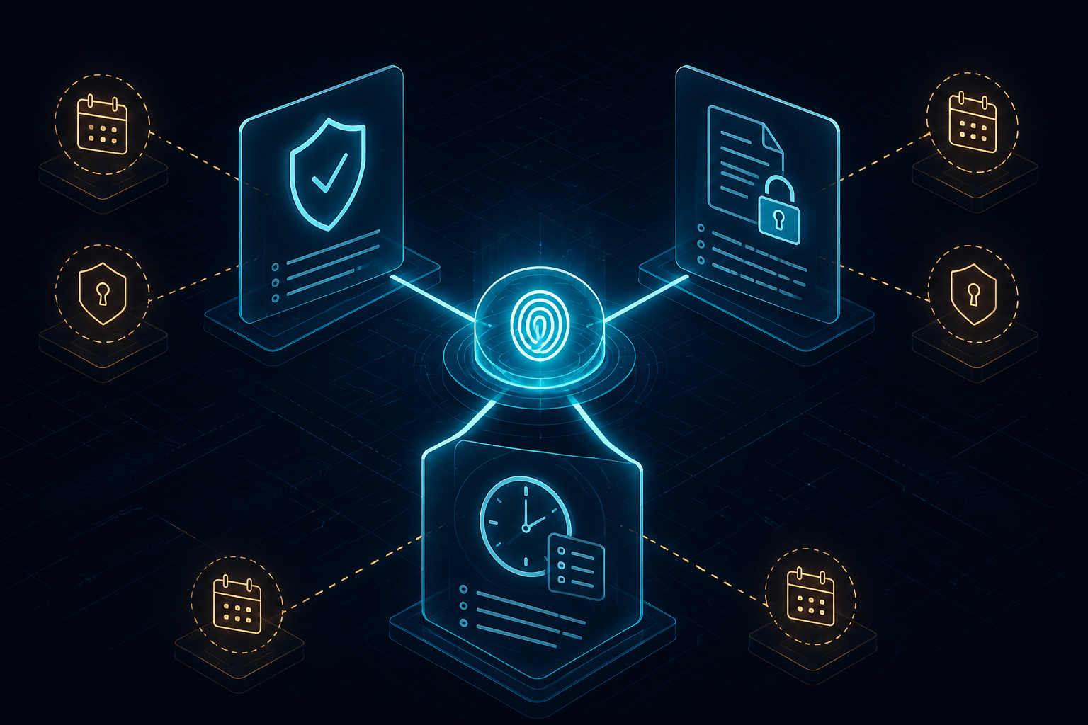 Session ID connected to guardrail evaluations, data access records, and audit events