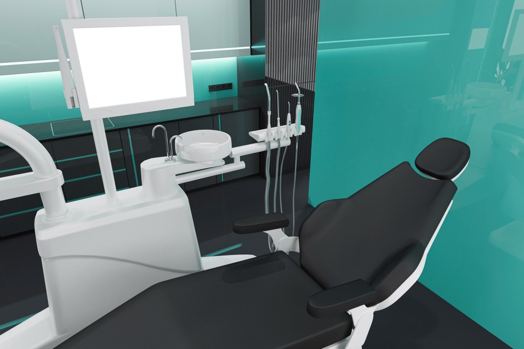 An empty dental chair in a quiet surgery illustrating a missed appointment