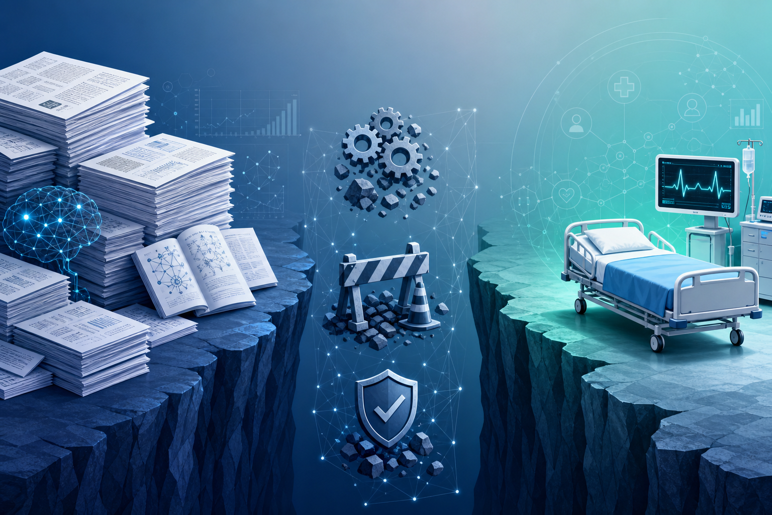 From Bench to Bedside: Why Most AI Healthcare Research Never Reaches Clinical Practice