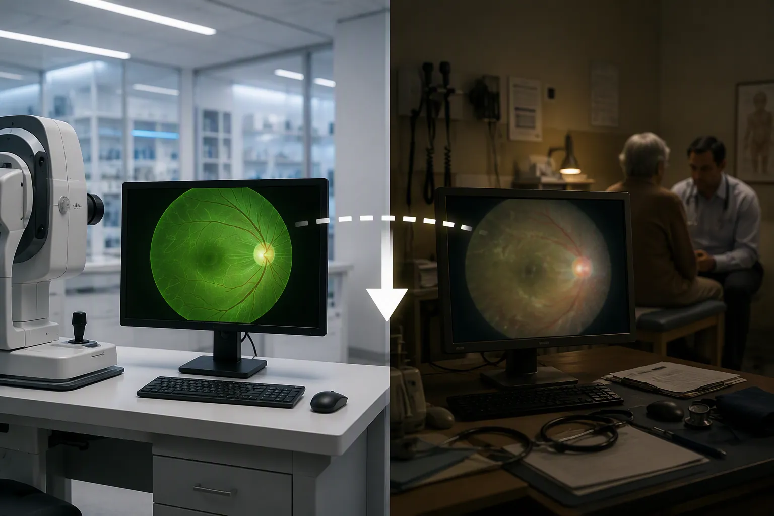 How AI glaucoma screening performs in optometrist referrals