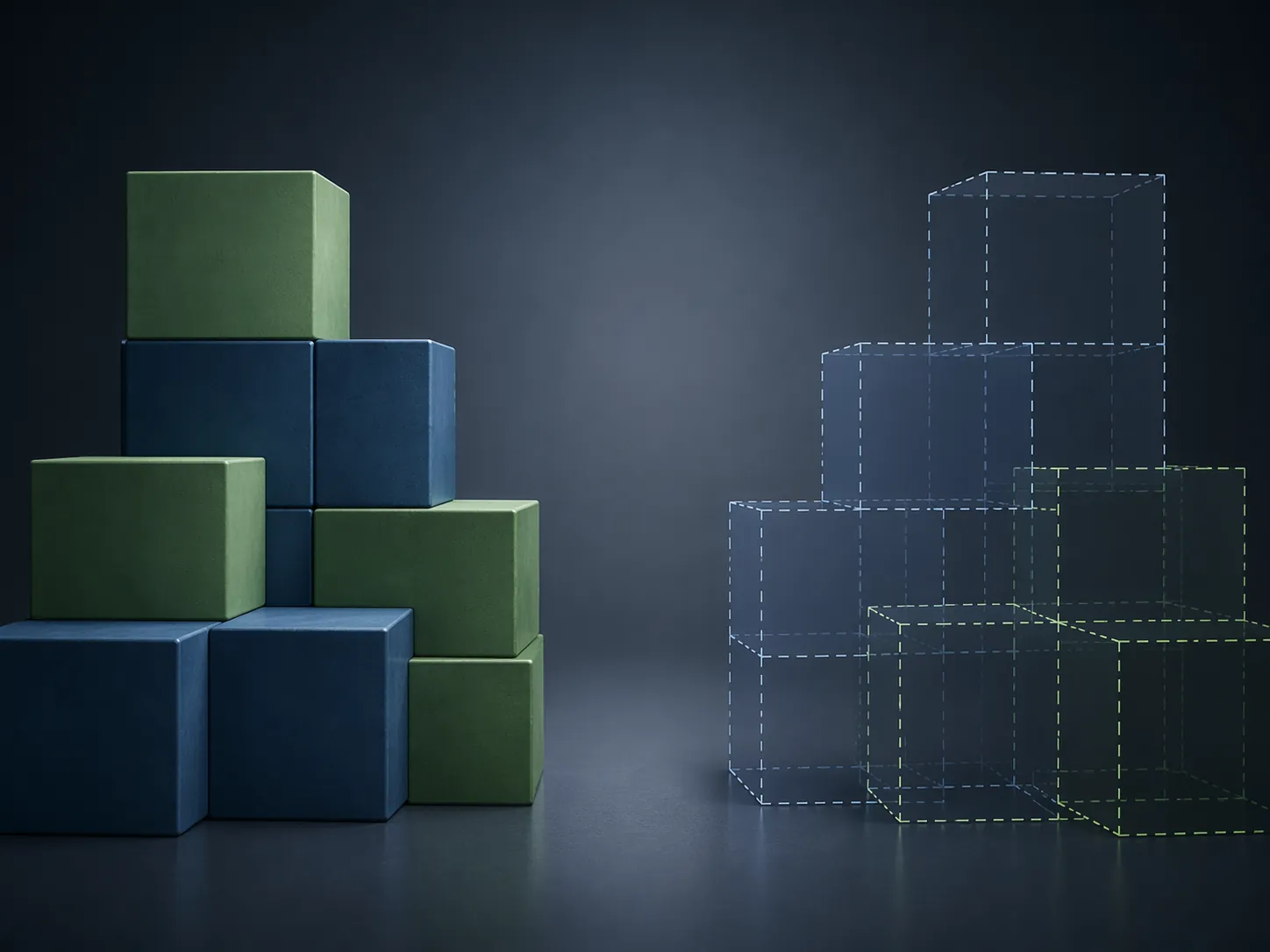 Disclosed provider data contrasted with inferred third-party estimates