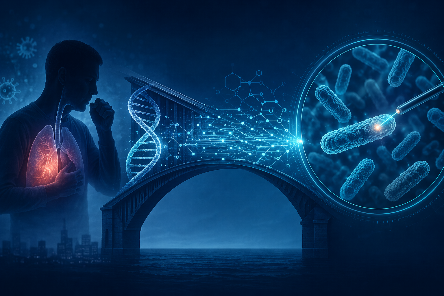 Patient with pneumonia symptoms connected by molecular diagnostics to Legionella detection