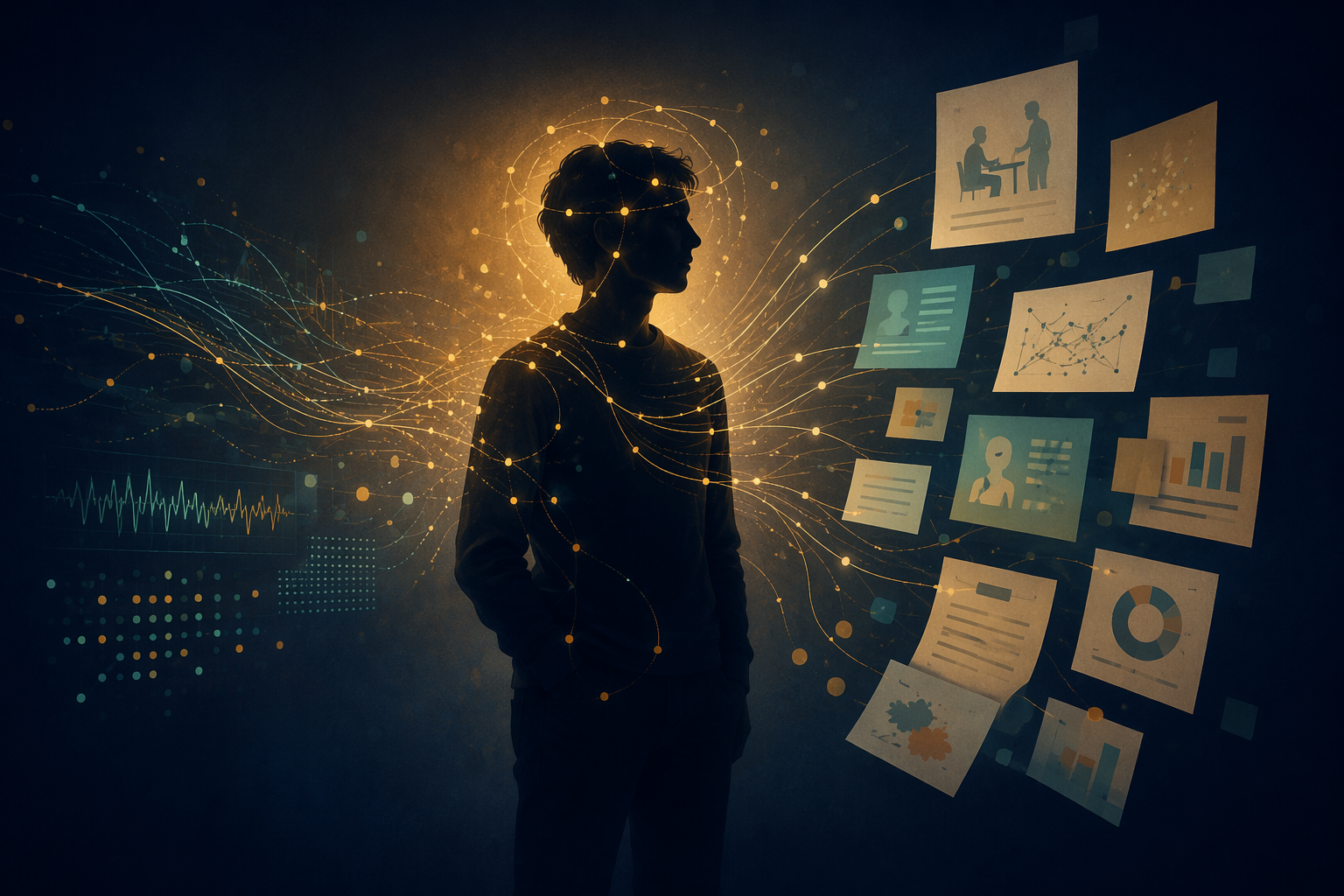 Computer vision lines and data cards translating tic movement patterns into advocacy evidence