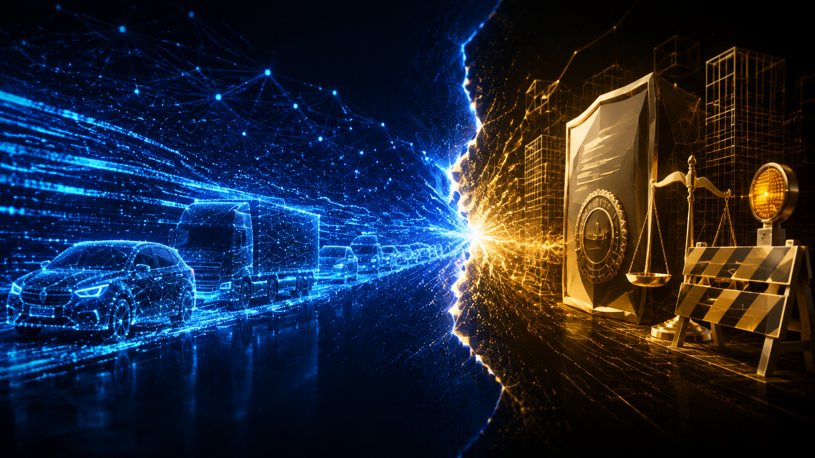 Digital vehicle fleet data pressing against a regulatory barrier