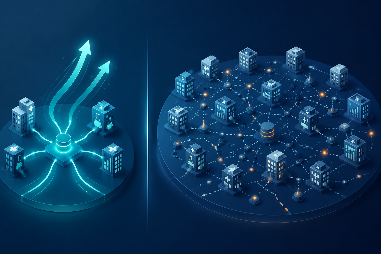 Illustration of one-third of clinical trial organizations using AI broadly and two-thirds still in exploration or pilot phases