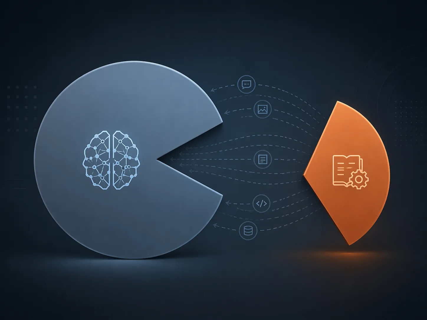 Inference shown as the dominant share of AI energy demand compared with training