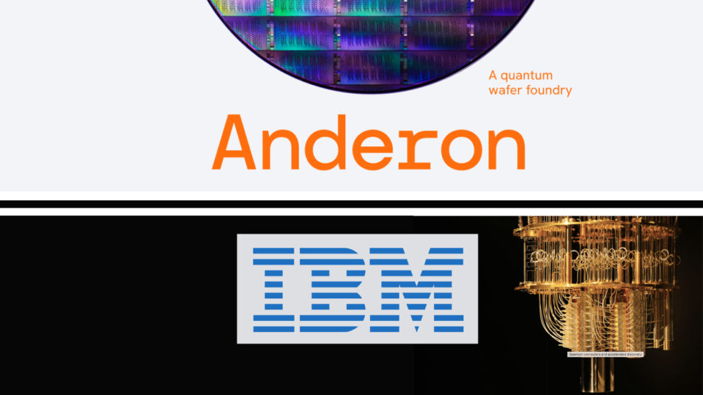 IBM quantum computing hardware with cryogenic equipment and wiring