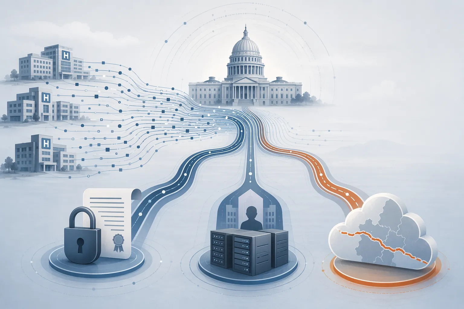 Appraising Data Sovereignty Risks in Nationalized Healthcare AI