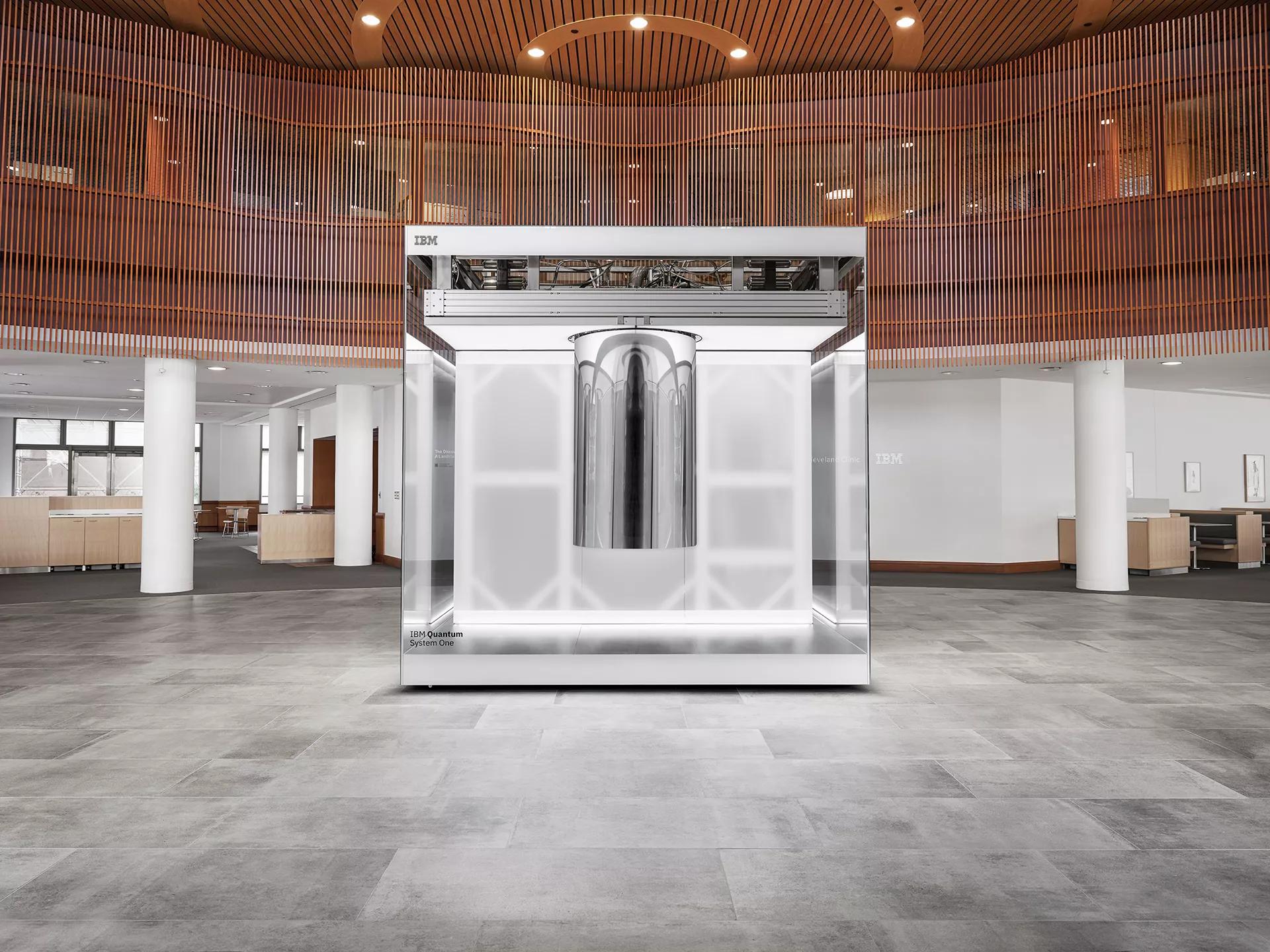 IBM Quantum System One installed at Cleveland Clinic