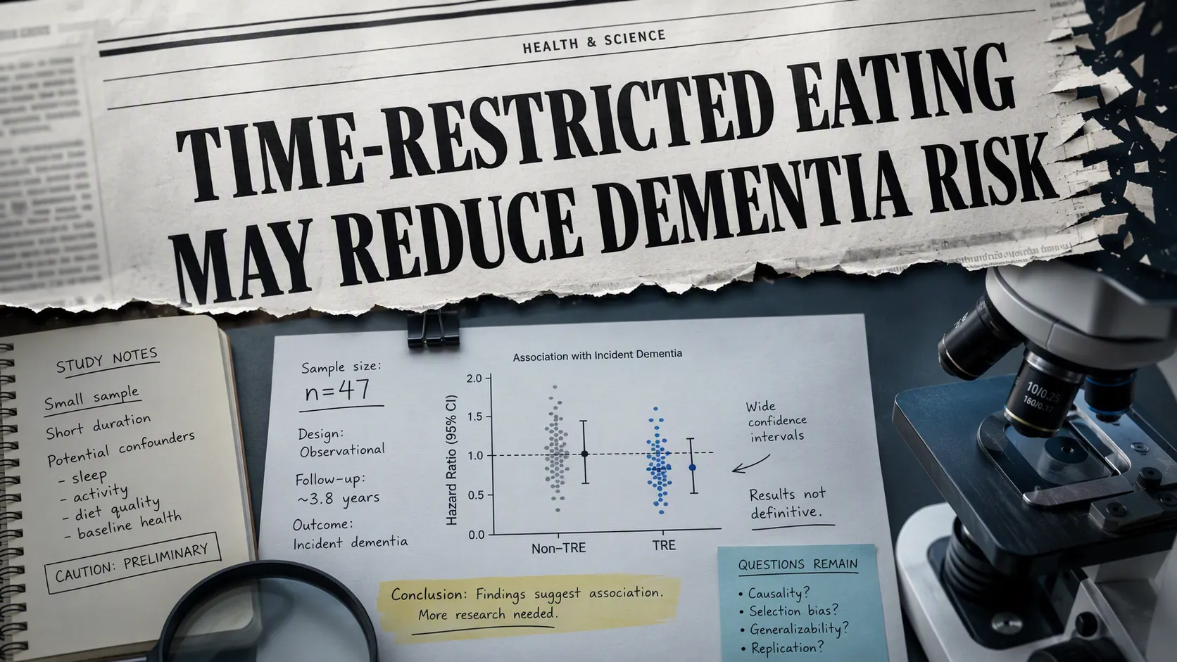Does Time-Restricted Eating Improve Cognition in Older Women?