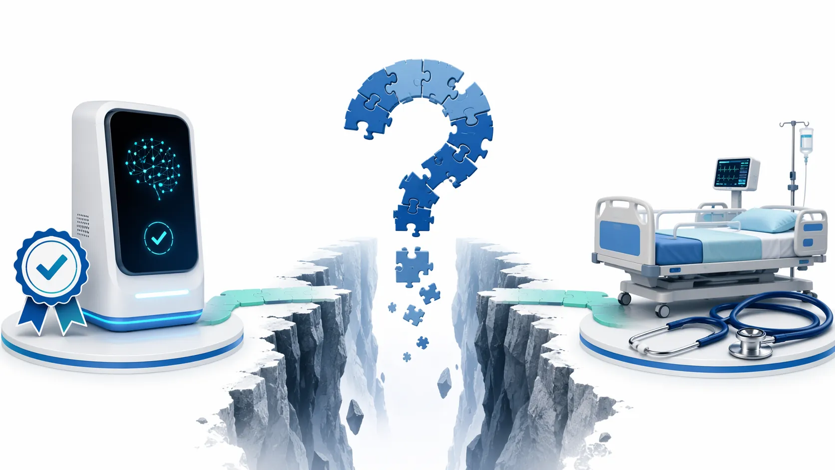 On-Device AI in Clinical Practice: Where's the Validation Evidence?